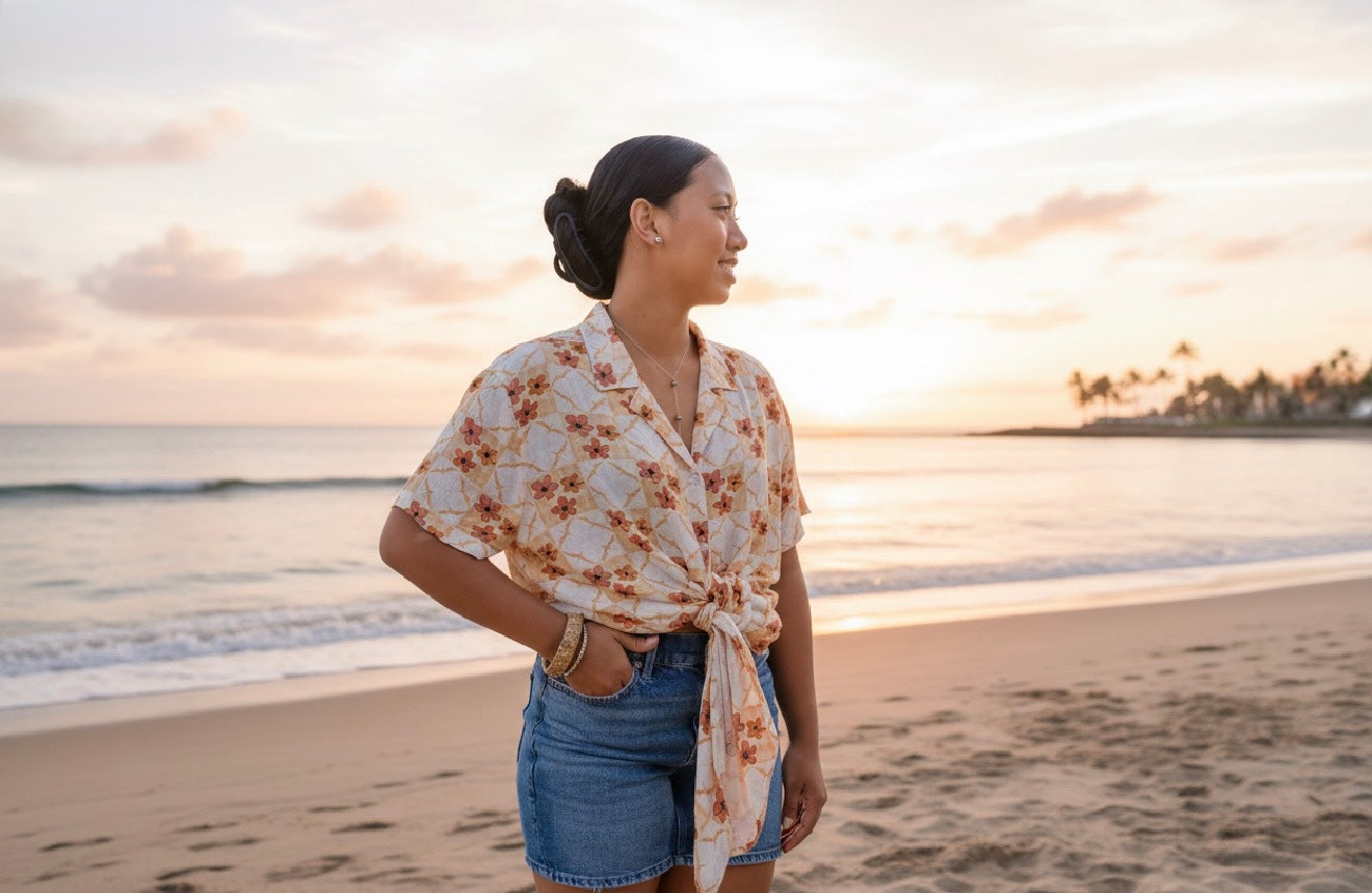 ʻĀlani mālie oversized Shirt